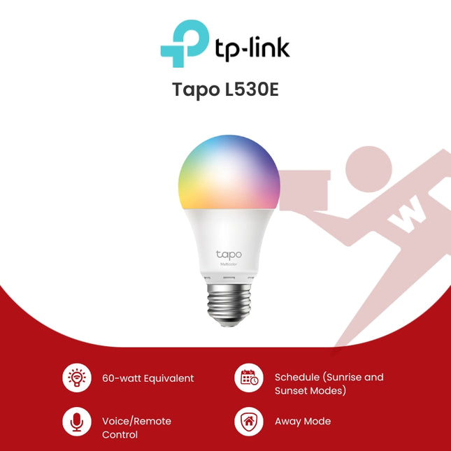 TP-Link Tapo L530E  Smart Wi-Fi Light Bulb, Multicolor