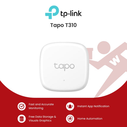 Tp-Link Tapo T310 Smart Temperature & Humidity Sensor