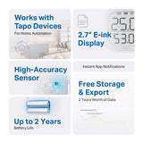 TP-Link Tapo T315 Smart Temperature & Humidity Monitor