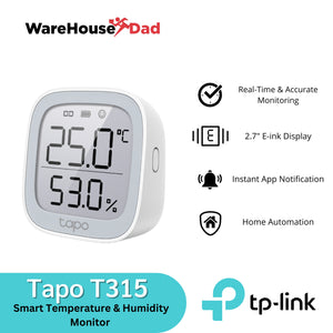 TP-Link Tapo T315 Smart Temperature & Humidity Monitor