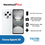 Tecno Spark 30 8GB+256GB Smartphone