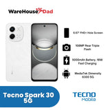 Tecno Spark 30 5G 8GB+256GB Smartphones