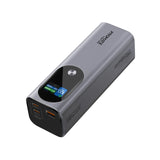 Promate Titan-160 Ultra-Compact 160W Multi-Port PD 3.1 Power Bank with TFT LCD Screen