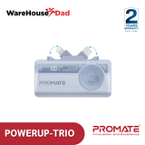 Promate Powerup-Trio Ultra-Compact Fast Charging Power Bank