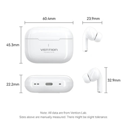 Vention Eco Lite E11 True Wireless Bluetooth Earbuds l Black