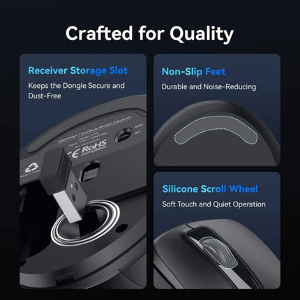Vention 2.4G Wireless Ergonomic Mouse