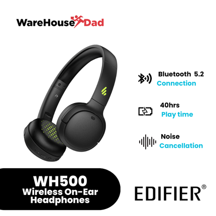 Edifier WH500 Wireless On-Ear Headphones