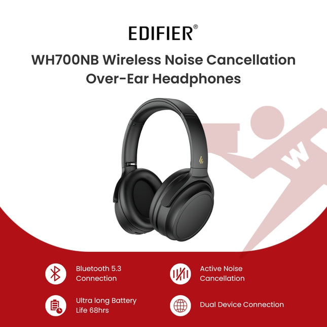 Edifier WH700NB  Wireless Noise Cancellation Over-Ear Headphones