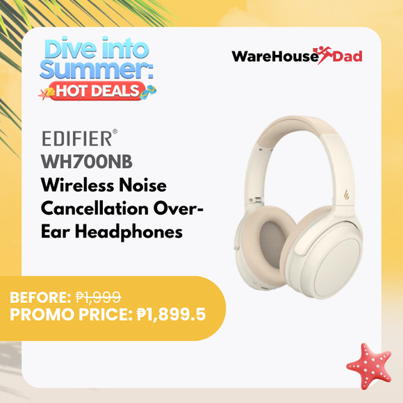 Edifier WH700NB  Wireless Noise Cancellation Over-Ear Headphones
