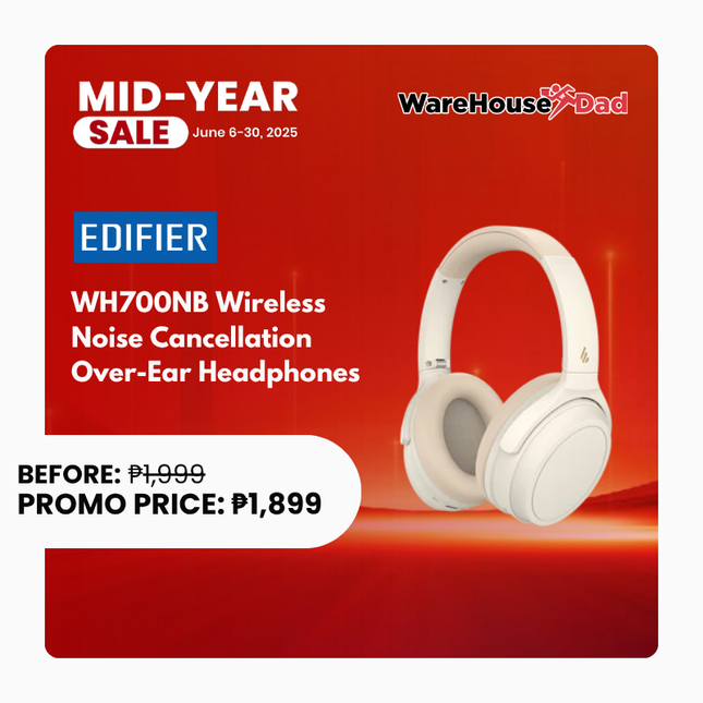 Edifier WH700NB  Wireless Noise Cancellation Over-Ear Headphones