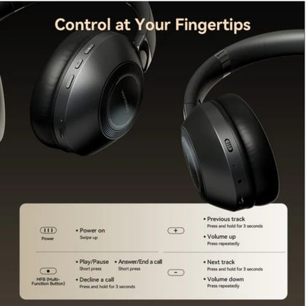 Vention Wireless-Ear Headphones (NBBB0) Black