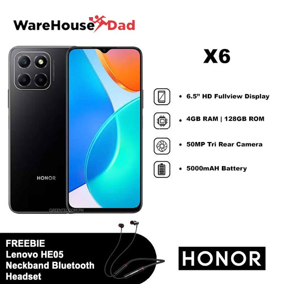 Honor X6 - 4GB - 64GB - Negro
