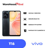 Vivo Y16 Smartphone | 4GB RAM+64GB/128GB ROM Smartphone