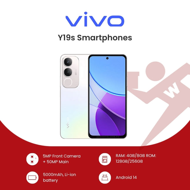 Vivo Y19s Smartphones with FREE Lenovo HF130 Earphone