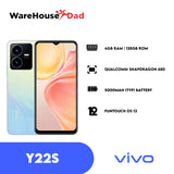 Vivo Y22s Smartphone 4GB RAM + 128GB ROM Smartphone