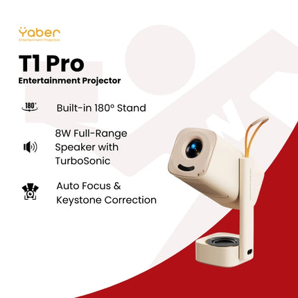 Yaber T1 Pro Entertainment Portable Projector