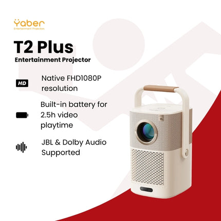 Yaber T2 Plus Entertainment Portable Projector