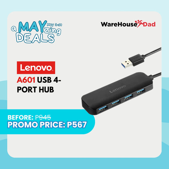 Lenovo A601 USB 4-Port Hub