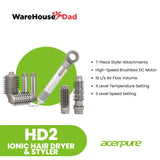 Acerpure HD2 Ionic Hair Dryer & Styler