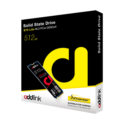 Addlink S70 Lite M.2 2280 PCIE GEN3x4 NVMe SSD