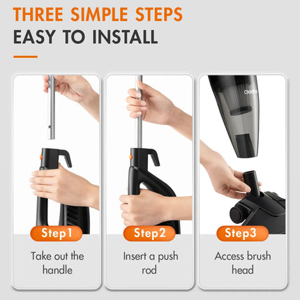 Gaabor Vacuum Cleaner Household 2-in-1Mini Handheld Dual Use (GVCW-M15A)