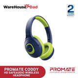 Promate Coddy Hi-Definition SafeAudio™ Wireless Headphone