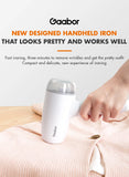 Gaabor Handheld Iron Stainless Steel Ironing 1200W High Power Fast Ironing 100ml Capacity (GS1200M-WH01A)