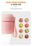 Gaabor Portable Juicer Cordless Juice Cup 300ml Rechargeable Juicer Fruit Blender/350+280ml(GF-M03D)