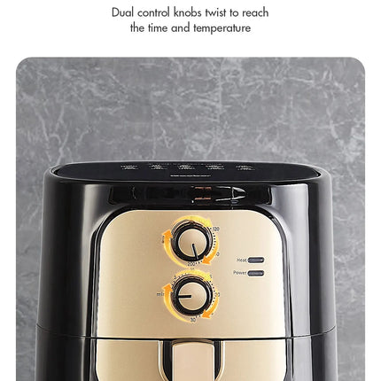 Gaabor 6.5L Capacity Air Fryer, Non-stick Coating and Multi-function (AF65M-BK01A)