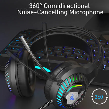 AULA S605 Wired Gaming Headset