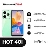 Infinix Hot 40i Smartphone  with FREE Lenovo HF130 Wired Earphone