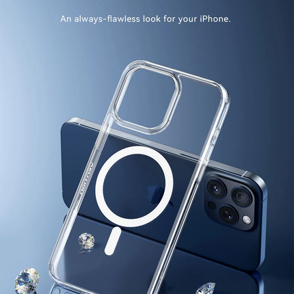 Vention Concise Impact Case for iPhone 13, iPhone 13 Pro, iPhone 13 Pro Max with MagSafe Transparent