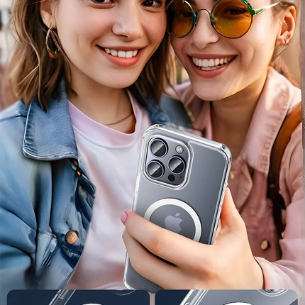Vention Concise Impact Case for iPhone 14, iPhone 14 Plus, iPhone 14 Pro, iPhone 14 Pro Max with MagSafe Transparent