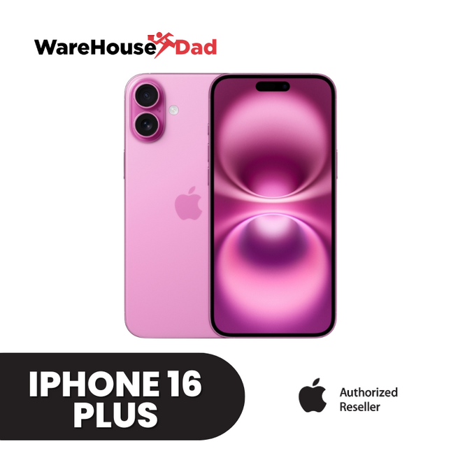 Apple iPhone 16 Plus with FREE Vention iPhone 16 Plus Case and Screen Protector