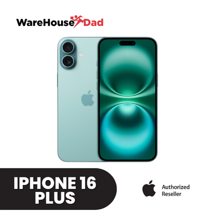 Apple iPhone 16 Plus with FREE Vention iPhone 16 Plus Case and Screen Protector