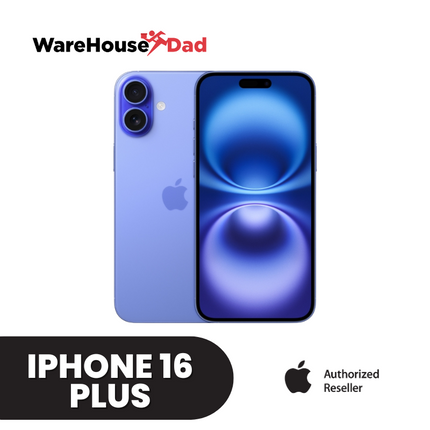 Apple iPhone 16 Plus with FREE Vention iPhone 16 Plus Case and Screen Protector