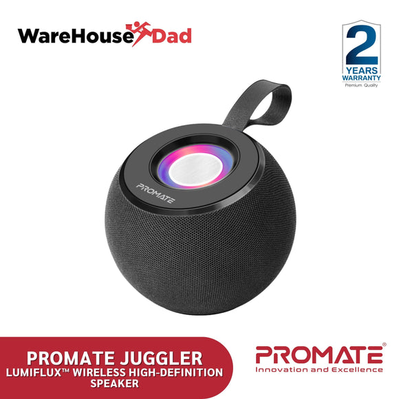 Promate Juggler LumiFlux™ Wireless High-Definition Speaker