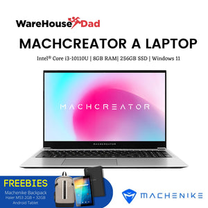 Machenike Machcreator A Intel® Core i3-10110U/8GB/256GB/15.6" with FREE Haier M53 2GB Tablet