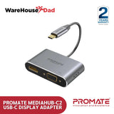 Promate MediaHub-C2 High Definition USB-C Display Adapter