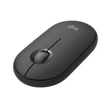 Logitech Pebble Mouse 2 M350s Slim Compact Bluetooth Wireless Mouse With Customizable Button