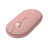 Logitech Pebble Mouse 2 M350s Slim Compact Bluetooth Wireless Mouse With Customizable Button