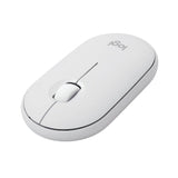Logitech Pebble Mouse 2 M350s Slim Compact Bluetooth Wireless Mouse With Customizable Button