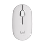 Logitech Pebble Mouse 2 M350s Slim Compact Bluetooth Wireless Mouse With Customizable Button