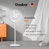 Gaabor  Standing Fan Wide-angle Air Supply & Noise Reduction (GFD-N400A01)