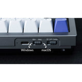Keychron Q2 Pro Knob QMK Keyboard (Shell White, 65%, Wired/Bluetooth, RGB, Aluminum, Hotswap)