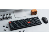 Keychron K10 Pro QMK Mechanical Keyboard Full Layout, Wired/Bluetooth, White LED, Keychron K Pro, No