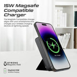 Promate PowerMag-Trio SuperCharge MagSafe Compatible & Apple Watch Wireless Charging Power Bank