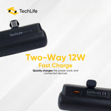 TechLife Portable Power Bank 5000mAh