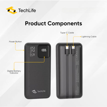 TechLife R211 (TLPBNK08) 10000mAh Powerbank