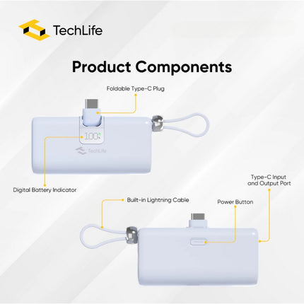TechLife R211 (TLPBNK07) 5000mAh Powerbank